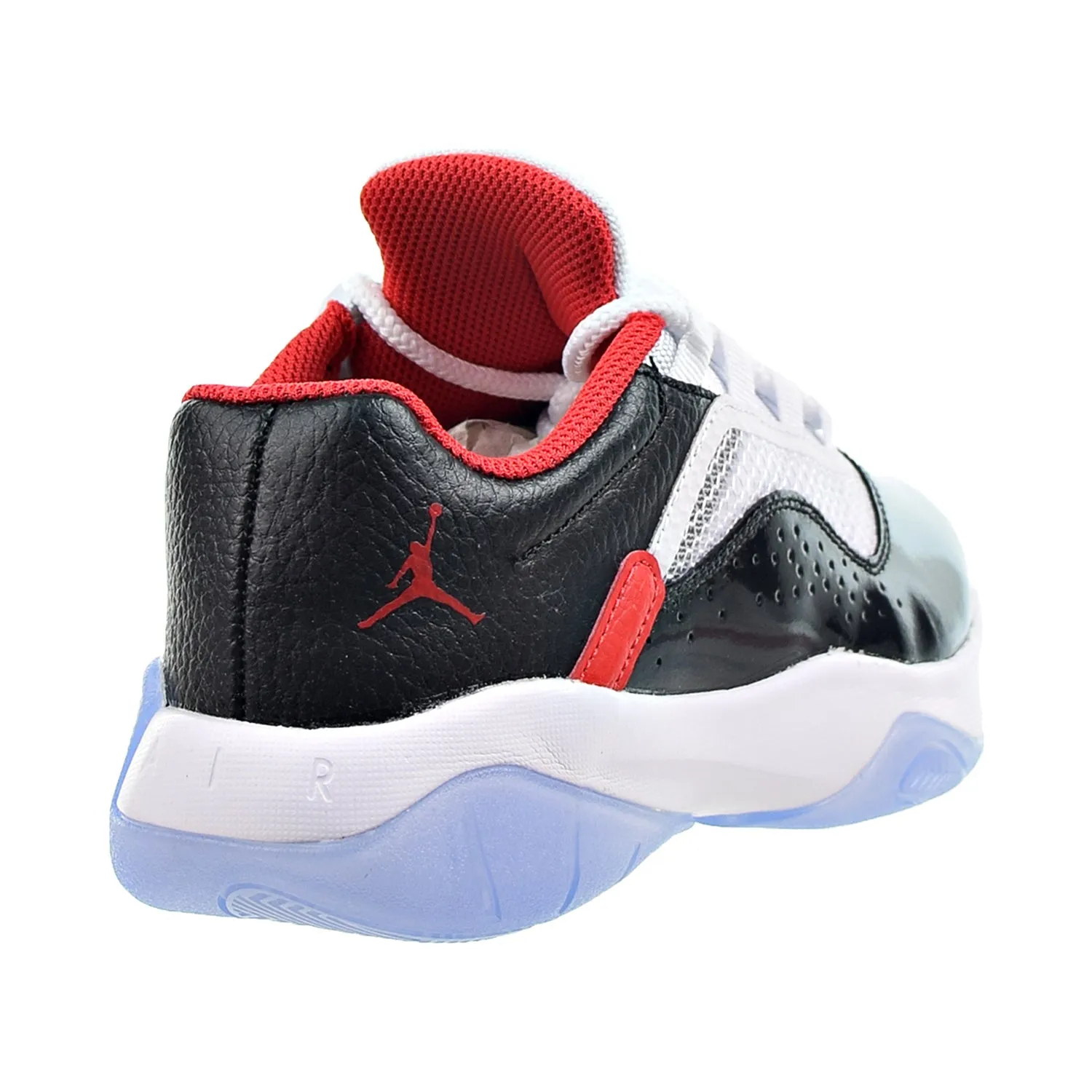 Air Jordan 11 CMFT Low Big Kids' Shoes Black-White-University Red