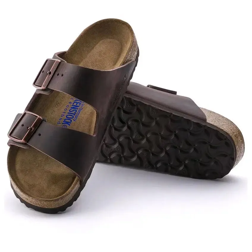 Birkenstock Arizona Soft Footbed Leather Sandals – Classic Comfort with Extra Cushion