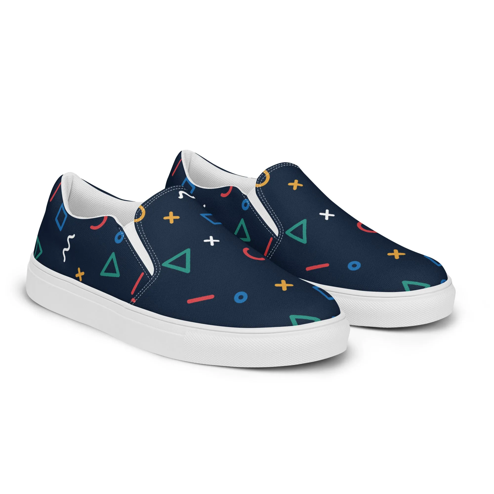 COSMIC Men’s Slip-On Canvas Shoes
