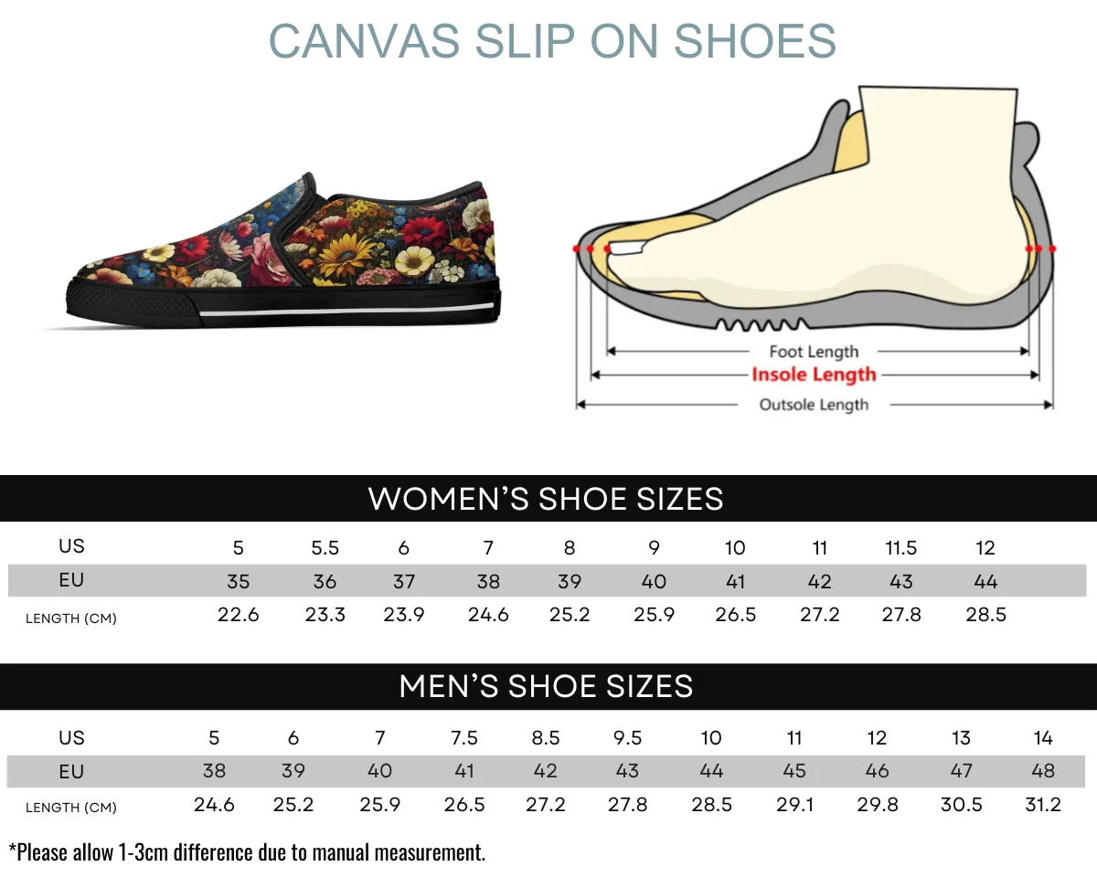 Flora Fest Slip-Ons