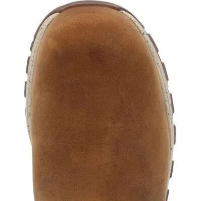 Georgia Women's Eagle Trail 10" Soft Toe Waterproof Pull On Work Boot -Brown- GB00645