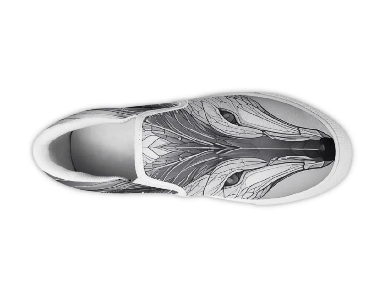 Glass Fox Slip-Ons
