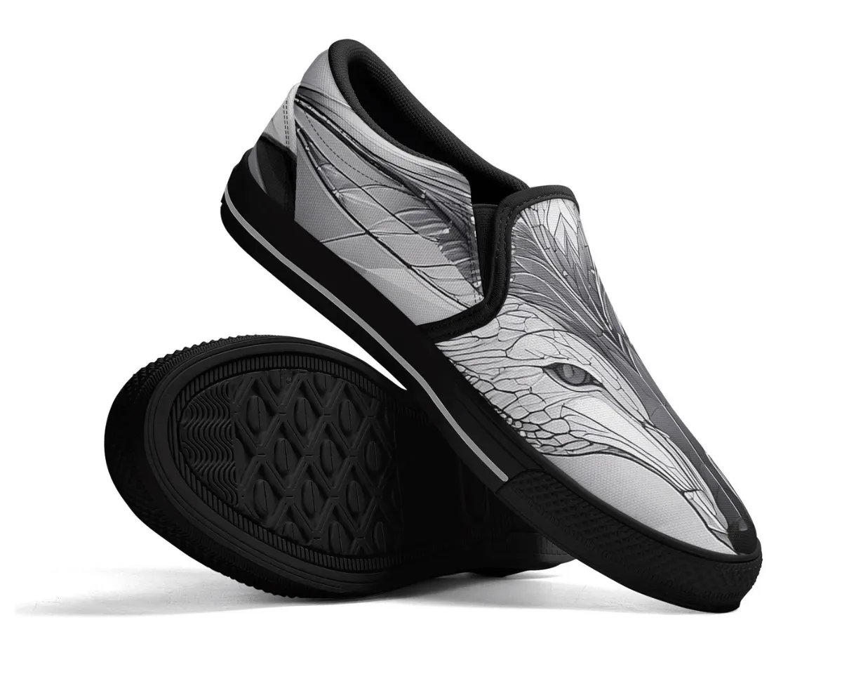 Glass Fox Slip-Ons