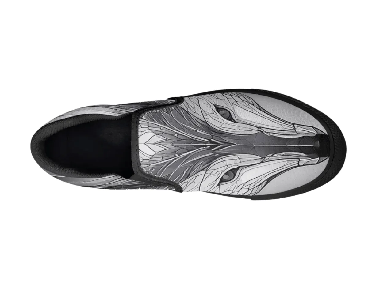 Glass Fox Slip-Ons