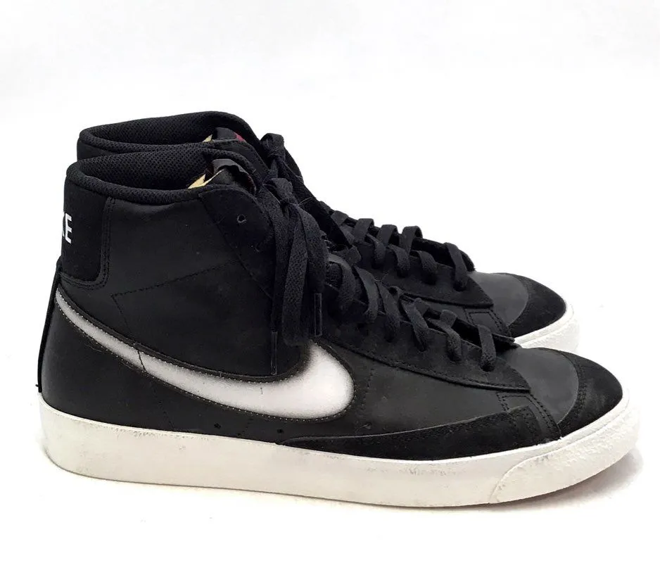 Nike Men's Blazer Mid 77 Vintage FD5924-001 Black Athletic Shoes - Size 11.5