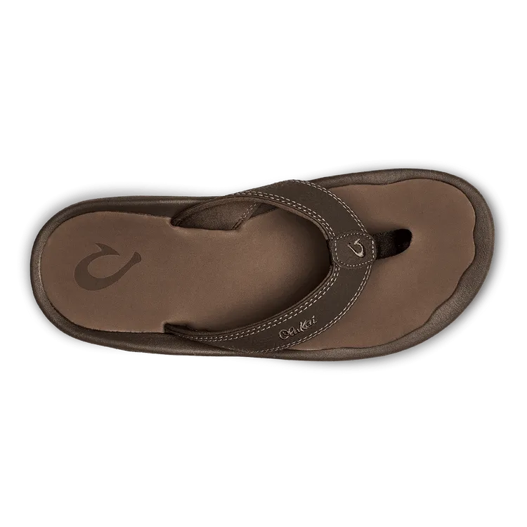 OluKai Men's Ohana Sandals- Dark Java/Ray