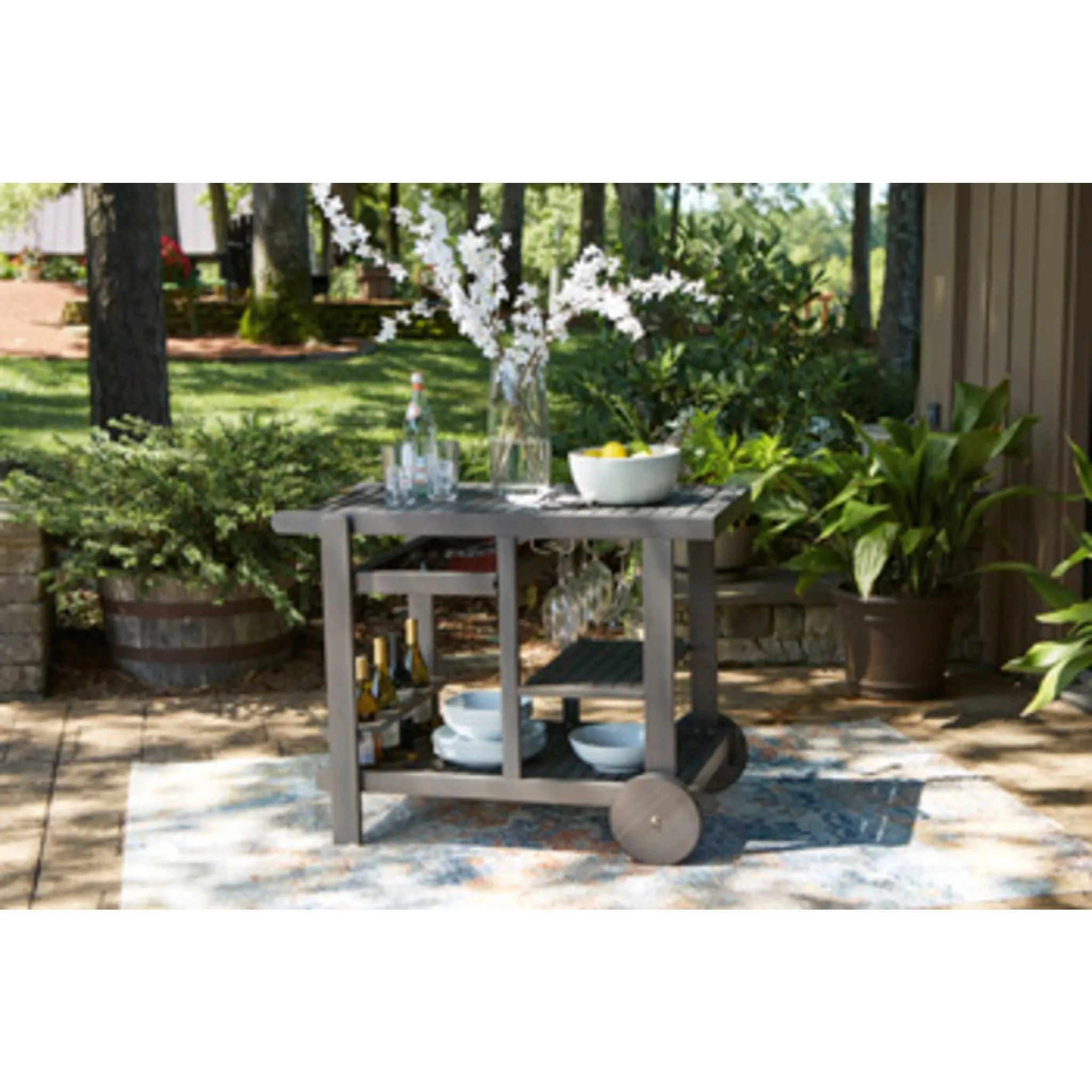 Outdoor Kailani Serving Cart