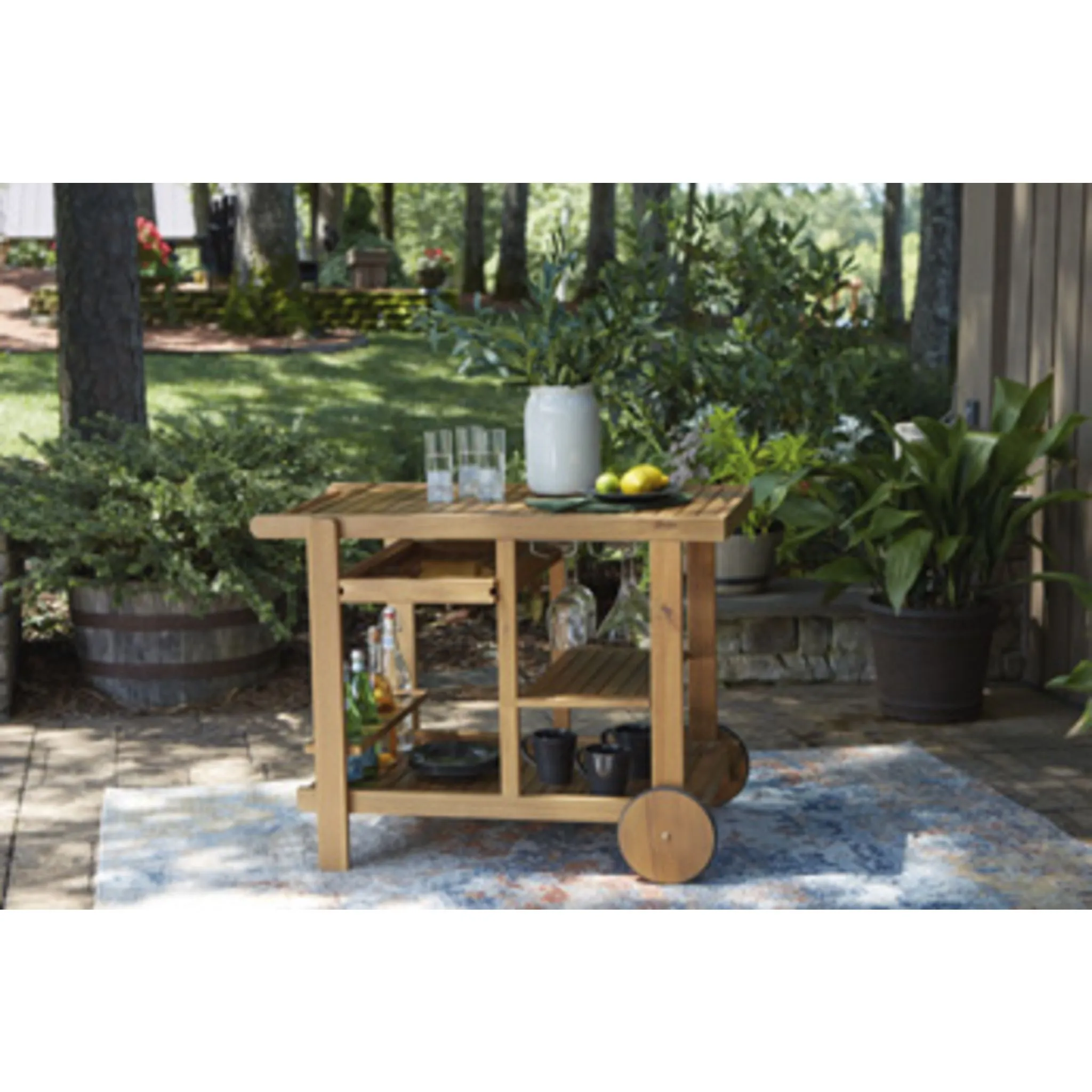 Outdoor Kailani Serving Cart