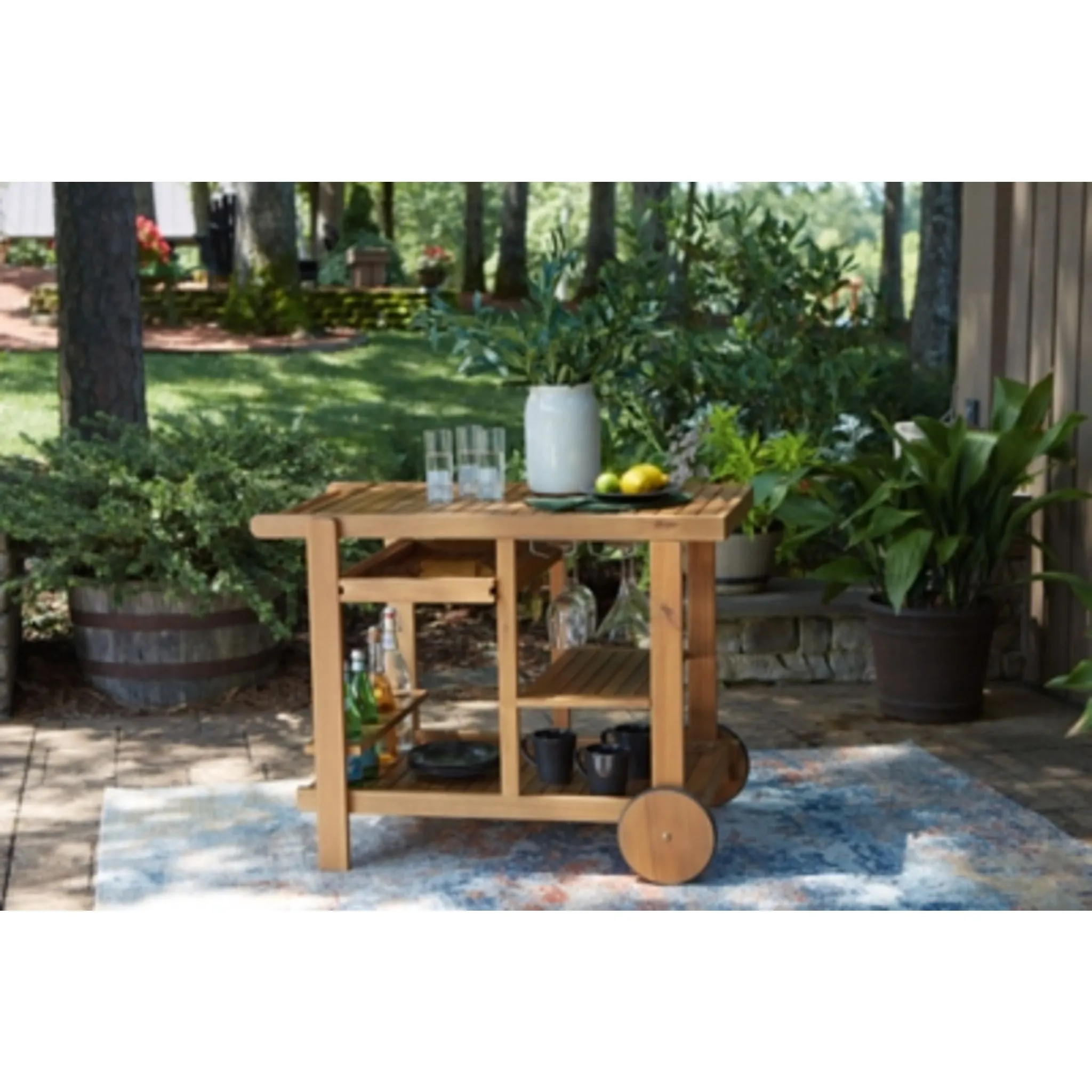 Outdoor Kailani Serving Cart