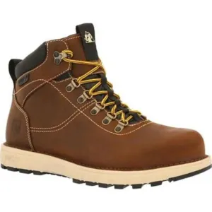 Rocky Legacy 32 Men's Composite Toe Waterproof Work Boots Rkk0331 In Brown