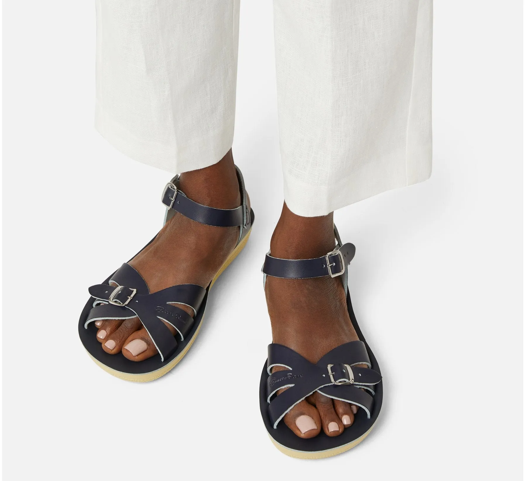 Salt Water Sandals Boardwalk - Navy