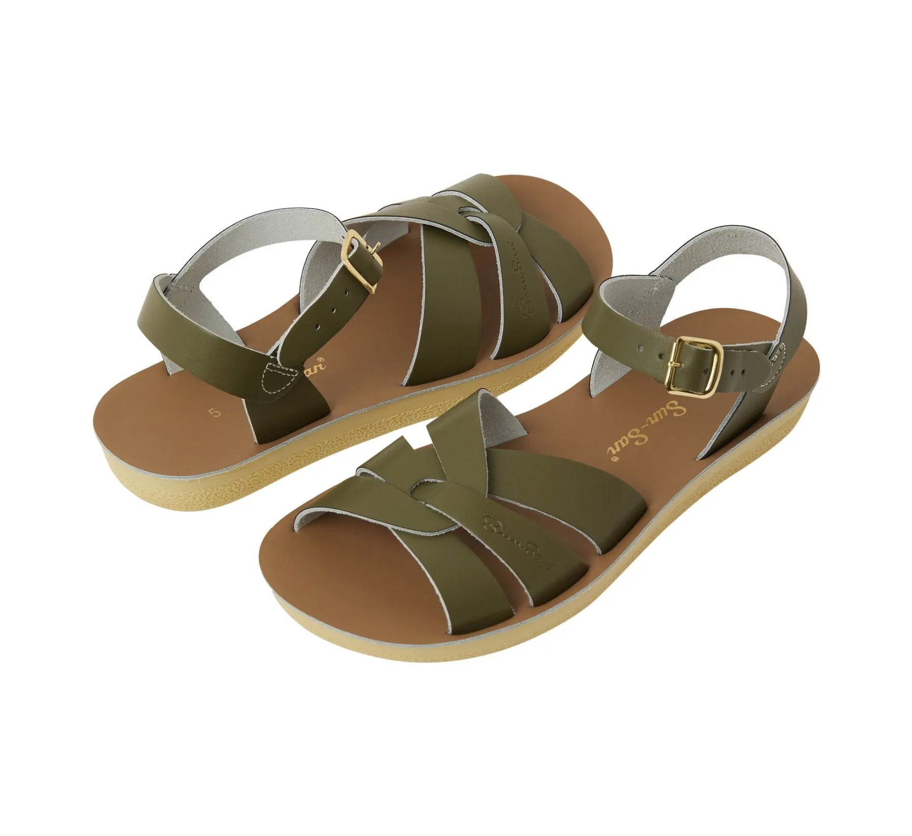 Salt Water Sandals Womens Swimmer Sandal - Olive Green