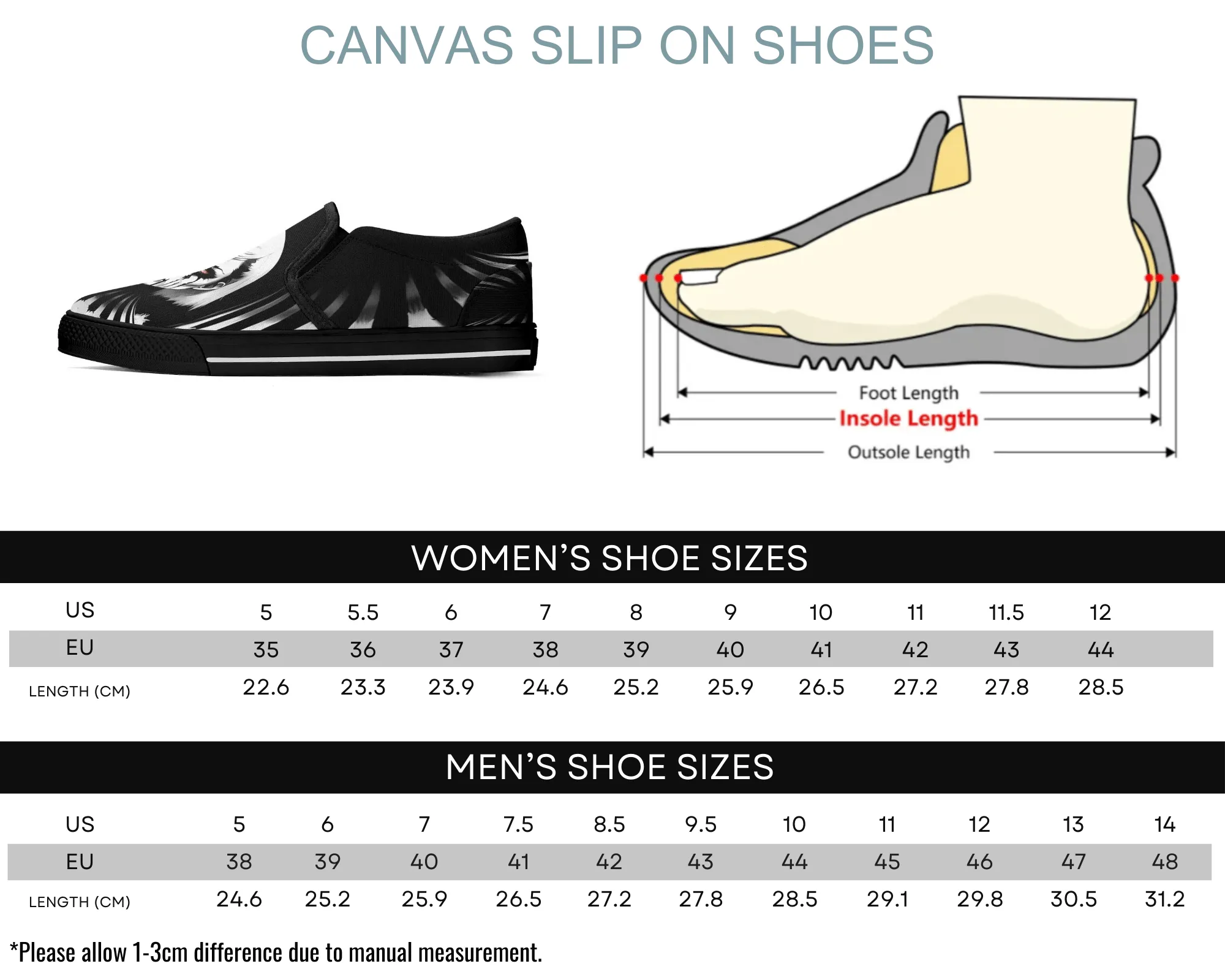 Spike Ghost Slip Ons
