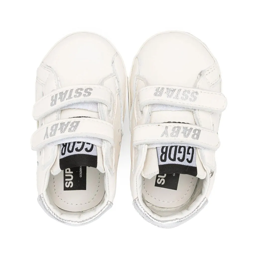 Touch Strap Leather Sneakers