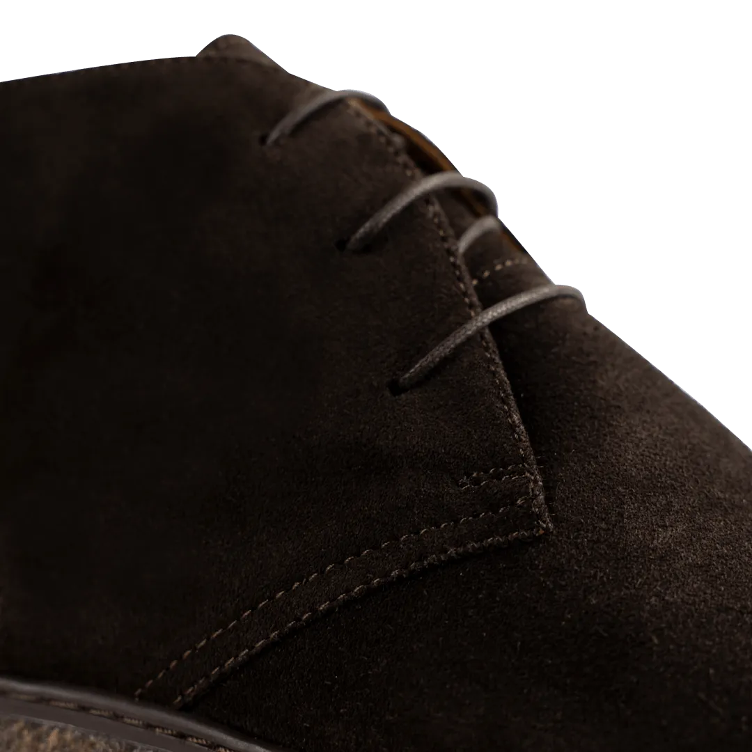 Varfell: Demi Bottes Homme - Gomme Marron