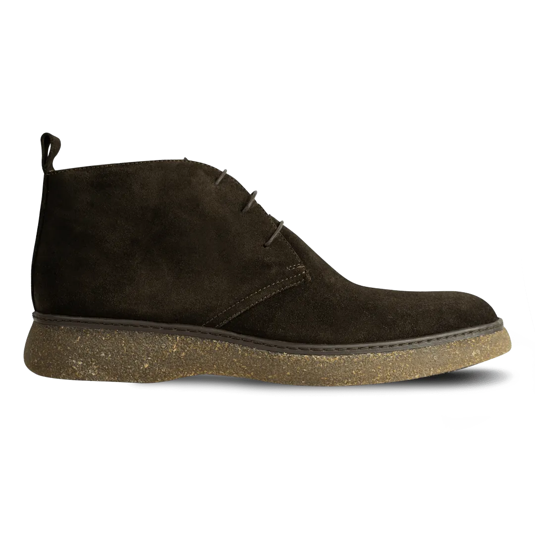 Varfell: Demi Bottes Homme - Gomme Marron