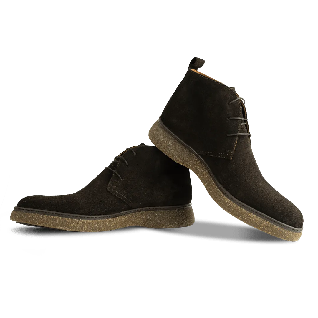 Varfell: Demi Bottes Homme - Gomme Marron