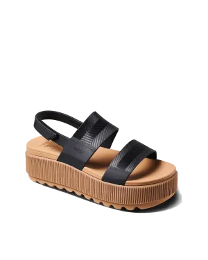 Water Vista Higer Sandals in Black & Tan