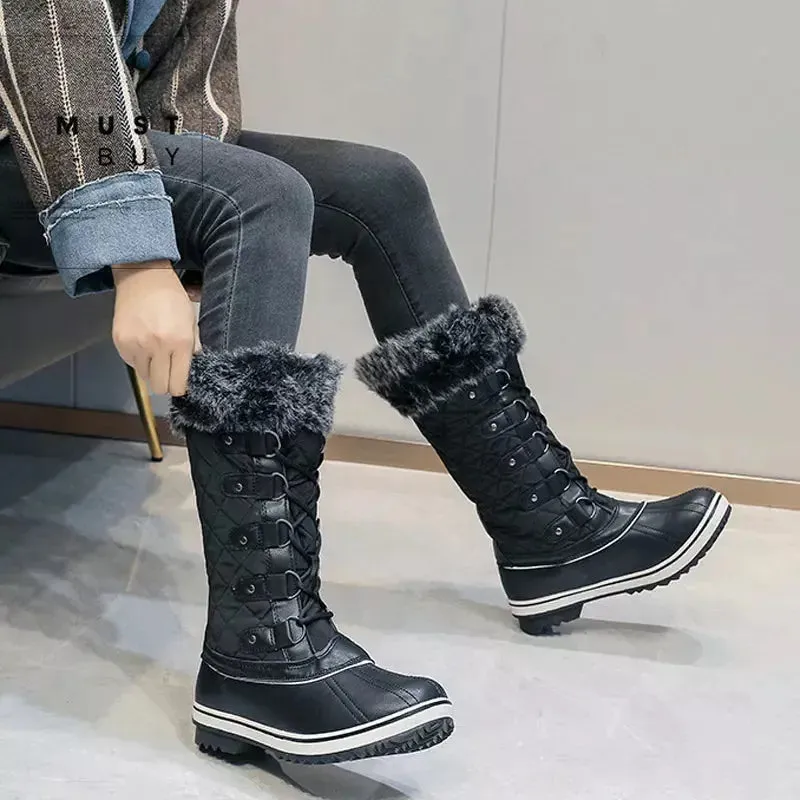 Winter Boots Women Snow Boots Winter Shoes.